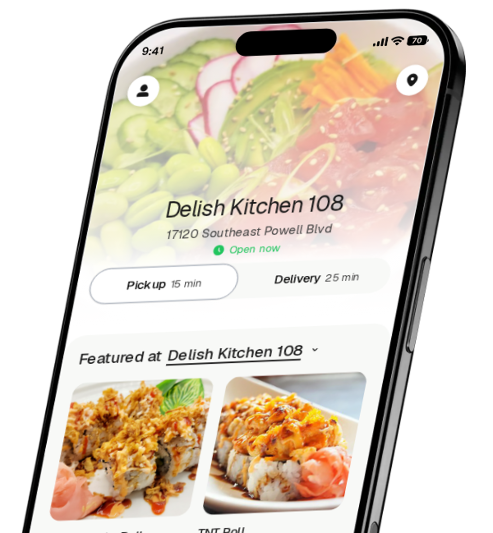 Delish Kitchen 108 app preview