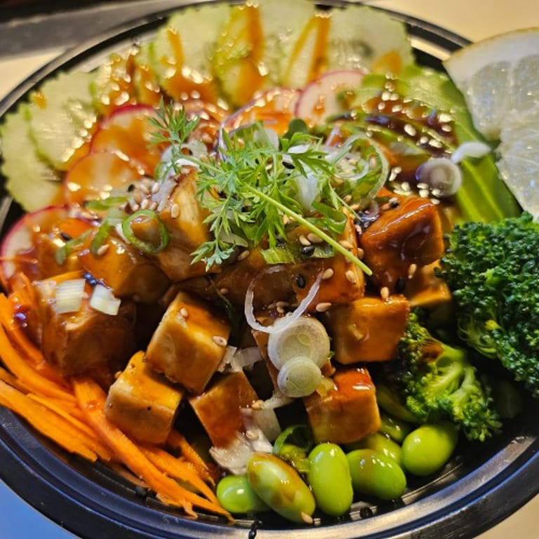 Tofu Poke Bowl Delight