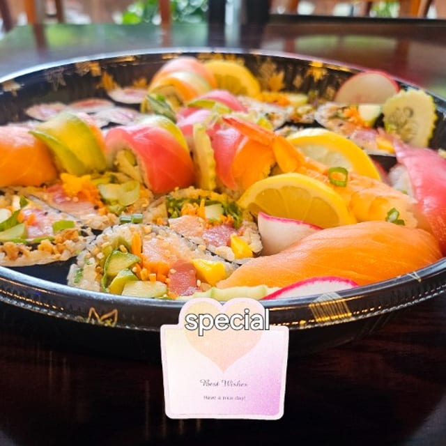 Exquisite Tropical Platter.