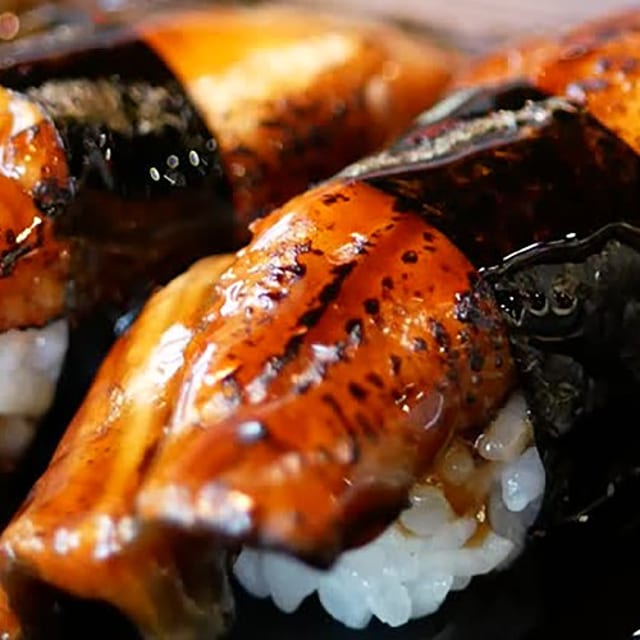 BBQ Eel Nigiri.