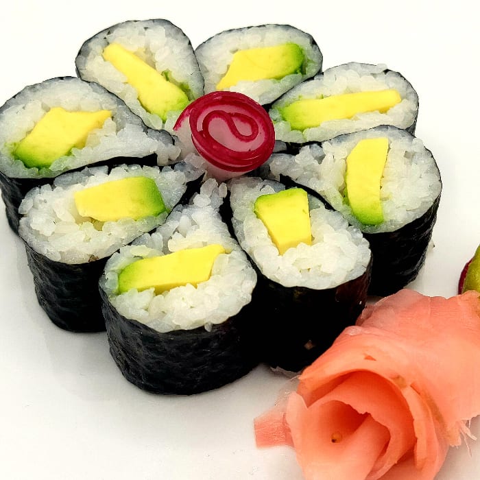 Vegan Maki Rolls (VF) (GF).