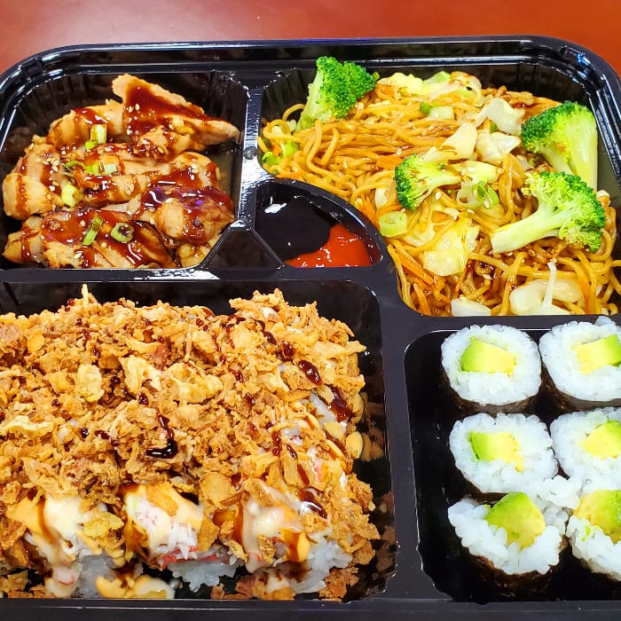 Delish Family Value Teriyaki Bento.