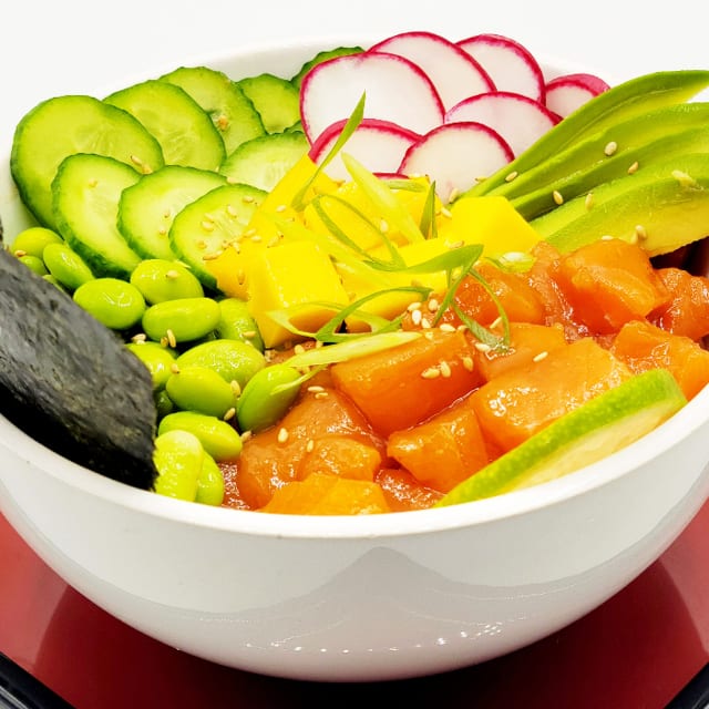 Salmon Poke Bowl.