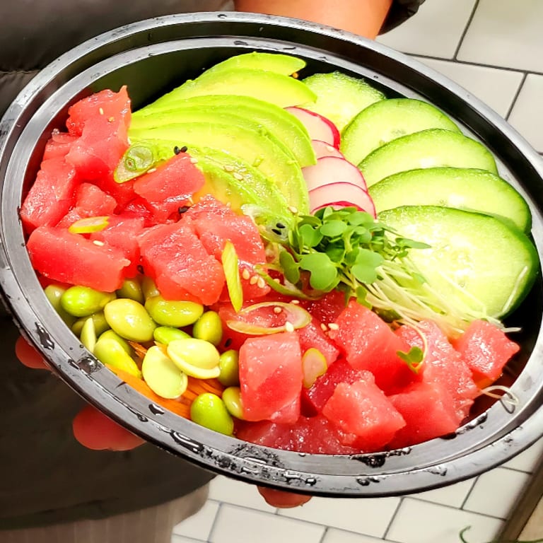 Explore our poke bowl selection