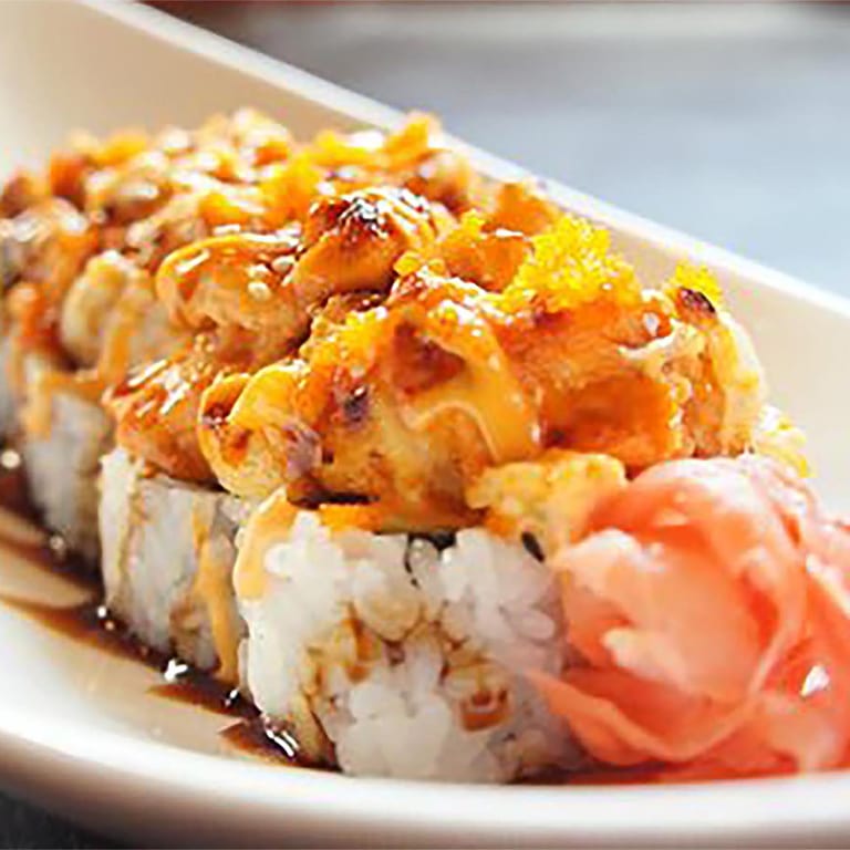 Delicious Salmon Roll and Sushi Favorites