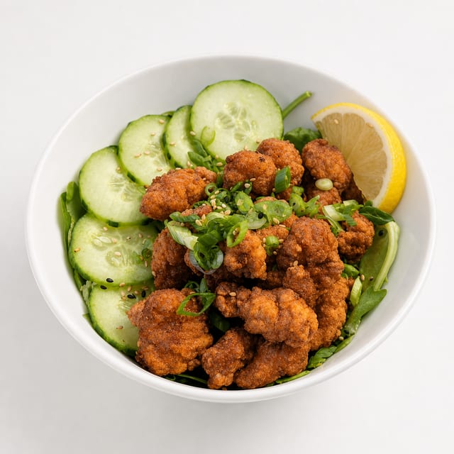 Chicken Karakage Bowl.