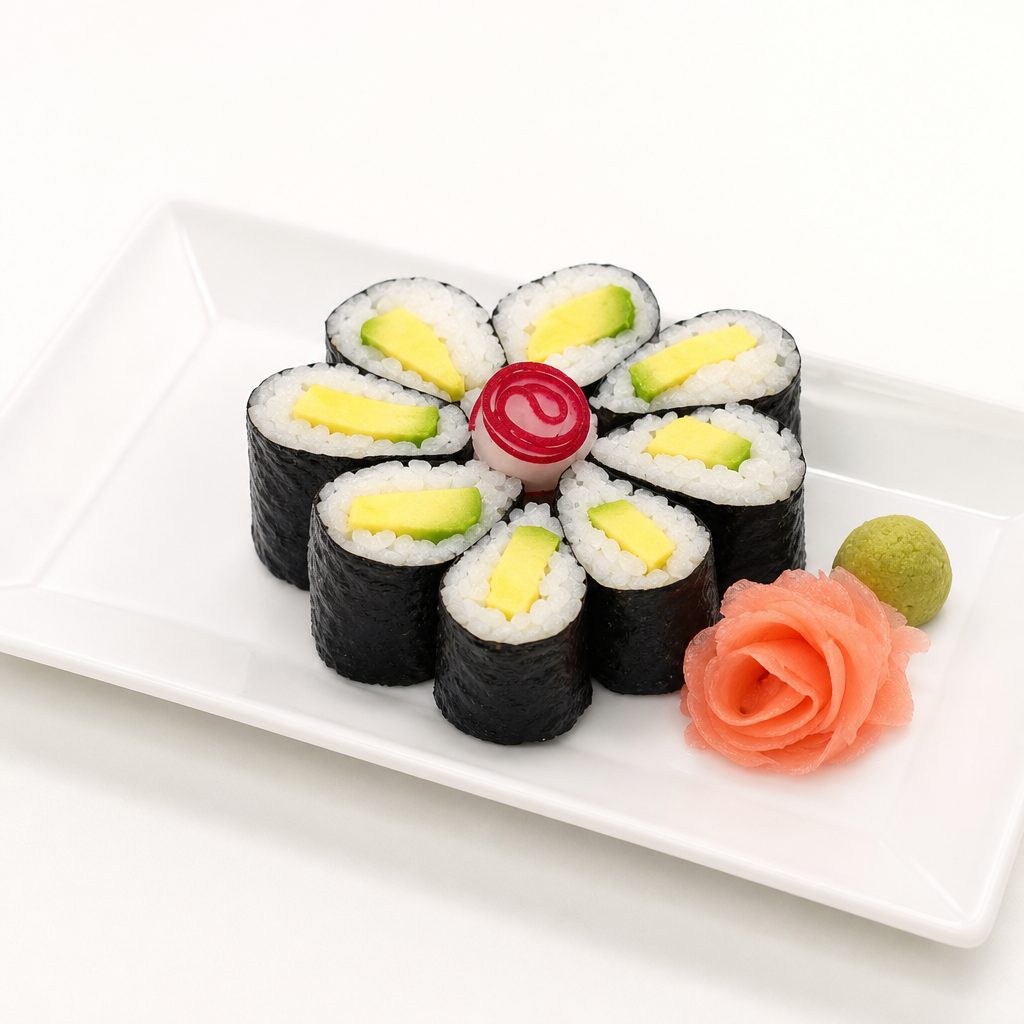 Vegan Maki Rolls (VF) (GF).
