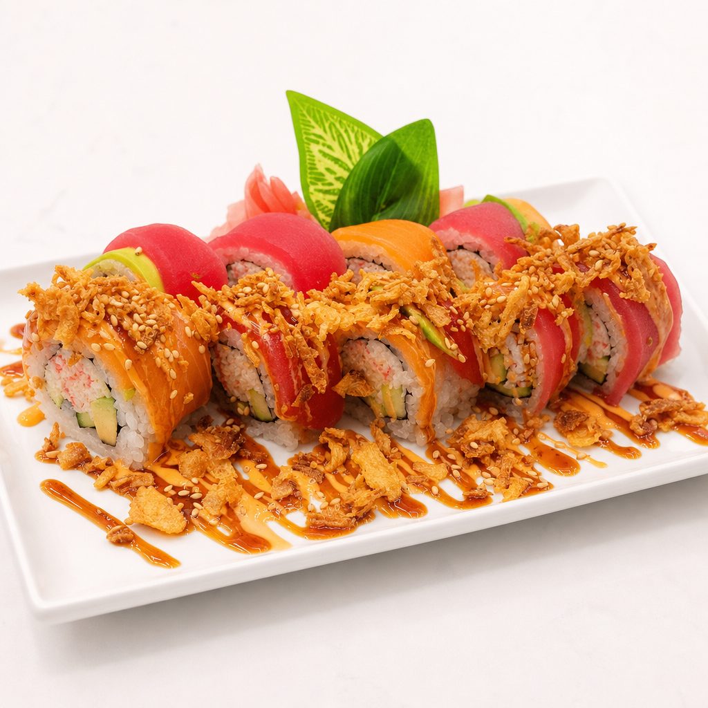 Rainbow Split Roll.
