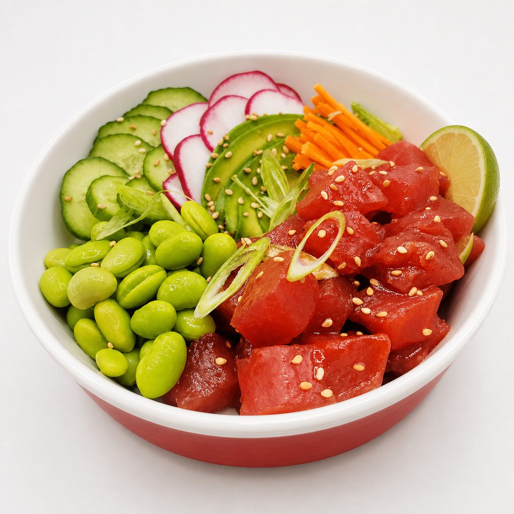 Tuna Poke Bowl.
