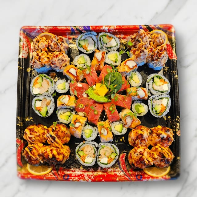 Delish Classic Platter (50 Pcs for 7 People).