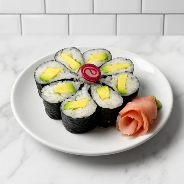 Vegan Maki Rolls (VF) (GF).