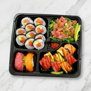 Delish Family Value Rainbow Fusion Bento