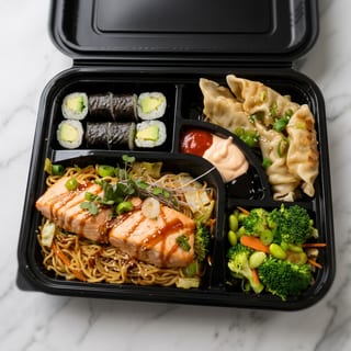 Delish Koraku Salmon Bento