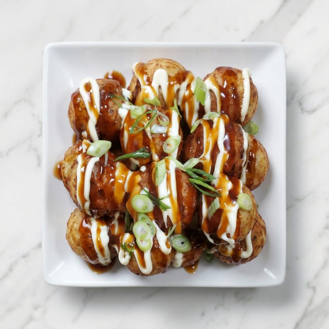 Takoyaki.